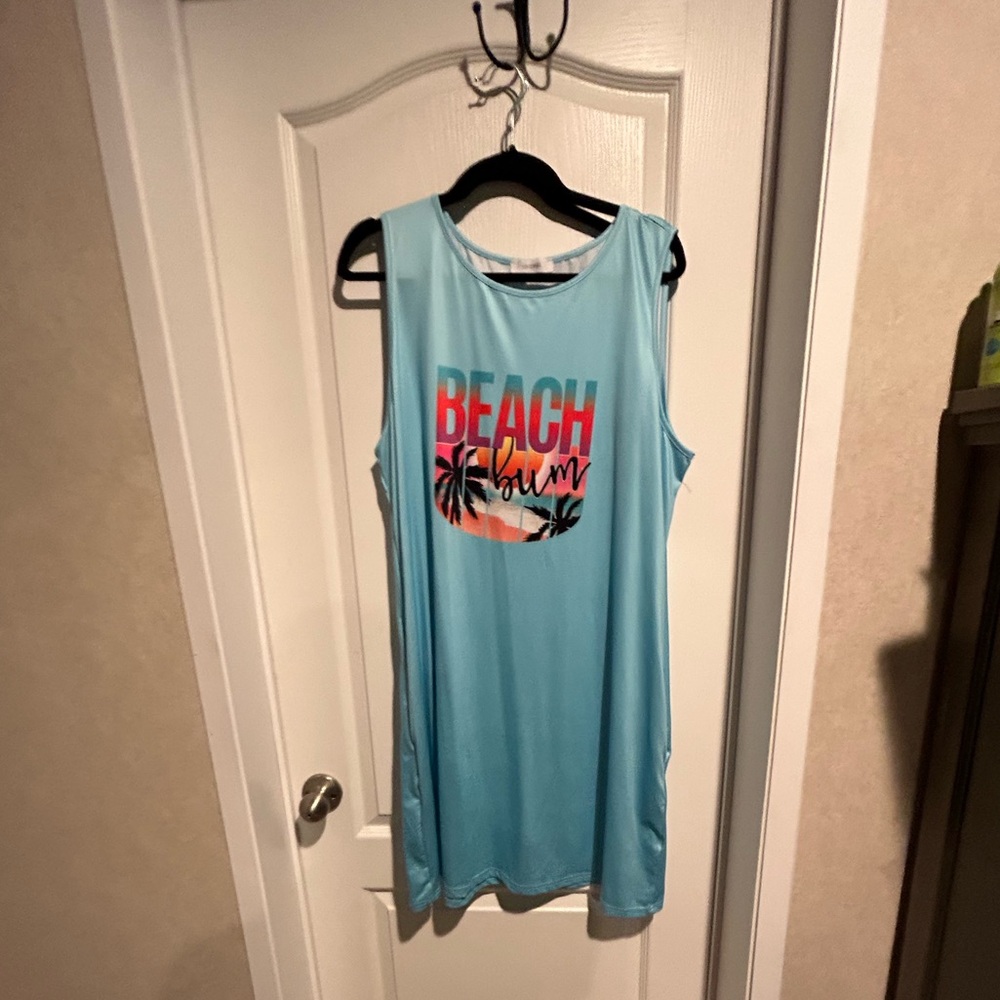Beach Bum Cover Up Dress 1XL